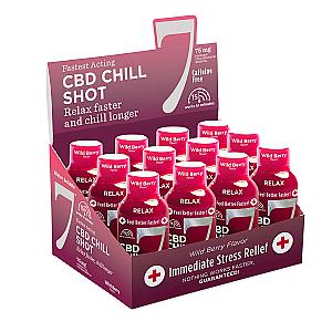 7 CBD Chill Shot 12-Pack - Image 1